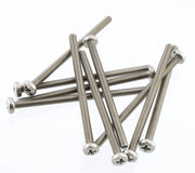Set di viti a cilindro M3x50 mm - Viti a conico - Viti a conico in acciaio inossidabile A2 - Alta resistenza - Finestra in acciaio inossidabile A2