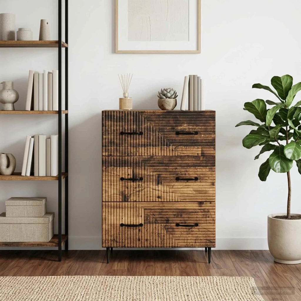 Mobile con Cassetti Legno antico 66 x 34,5 x 89,5 cm 894843