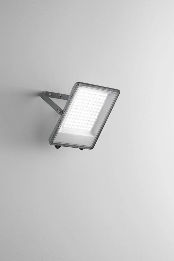 PROIETTORE LED 100W 10000LM CCT 3000K / 4000K / 6500K SILVER IP65 22,2X29,5CM