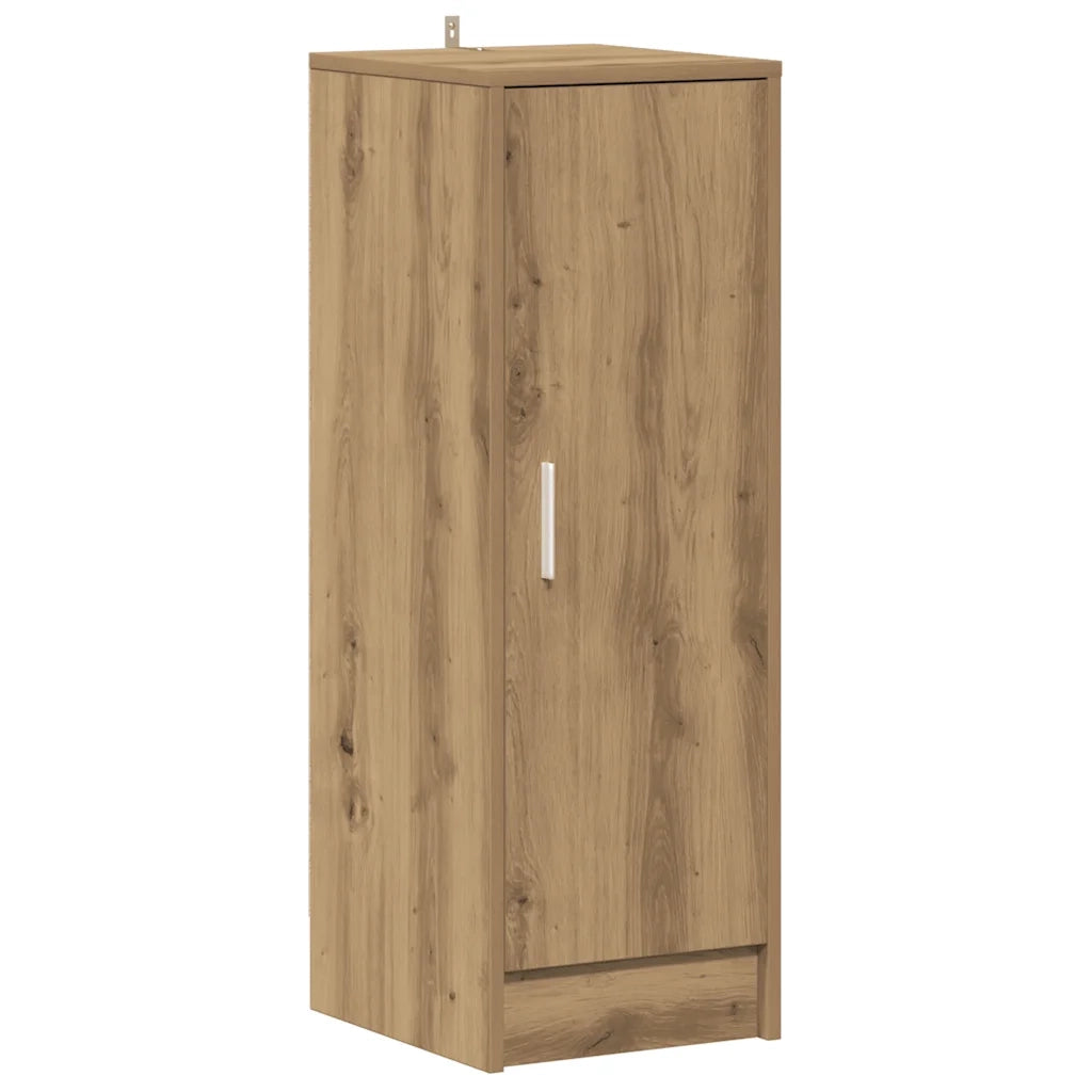 Scarpiera Rovere Artigianale 32x35x92 cm in Legno Multistrato