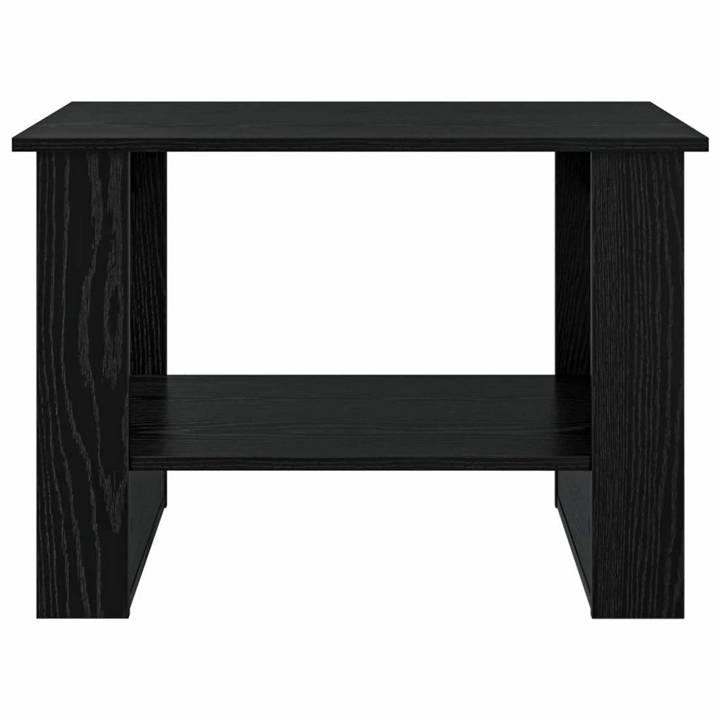 Tavolino da salotto Rovere Nero 72 x 50 x 50 cm 8000189