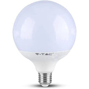 Trade Shop - Lampadina A Led E27 G120 18w Globo Luce Bianca Fredda 6400k Chip Samsung 2000lmn -