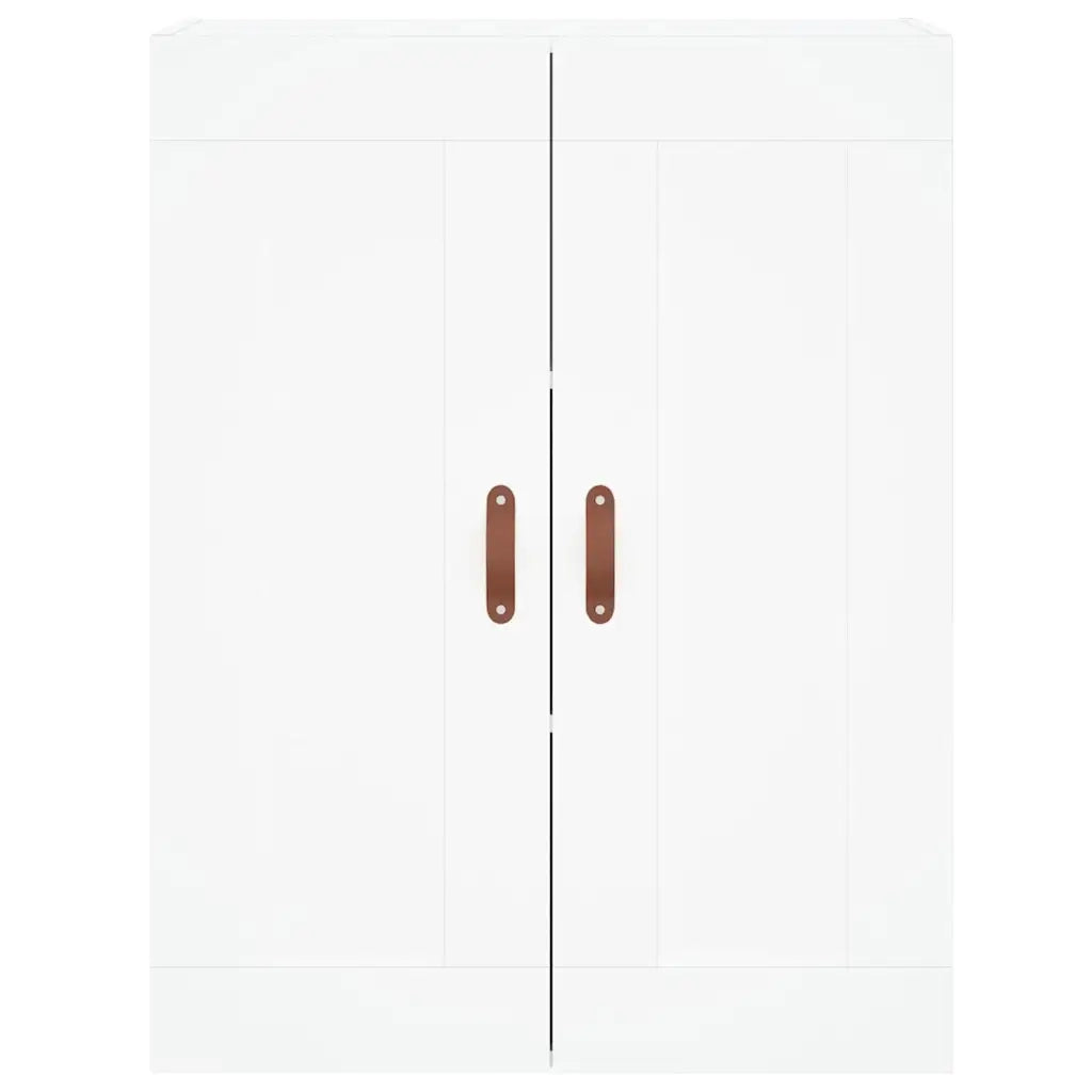 vidaXL Credenza Bianca 69,5x34x180 cm in Legno Multistrato