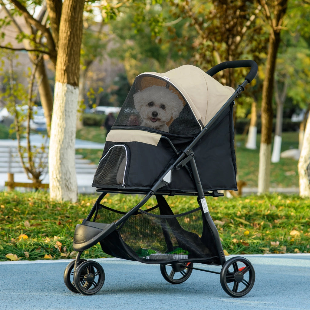 Carrello Trasporto Animali Domestici ¨C zephmum ¨C Blu + Khaki