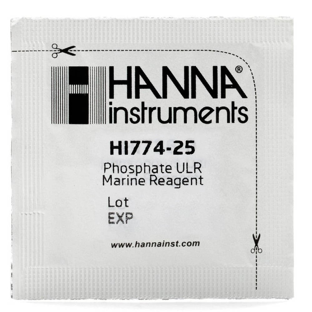 Hanna Instrument Hi-774-25  Reagenti Fosfati per Fotometro Modello HI-774 - 25 Reagenti