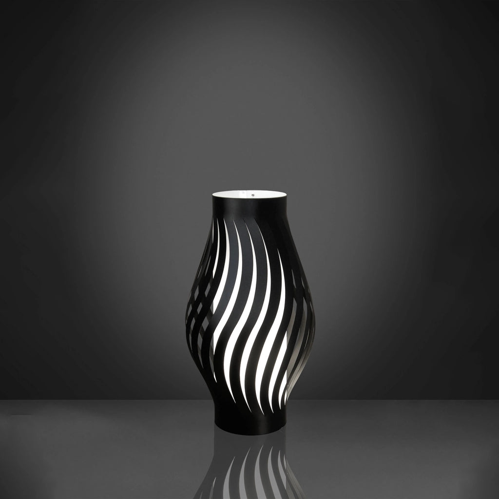 Lampada Da Scrivania-Ufficio Moderna Helios Polilux ® Nero 1 Luce E14