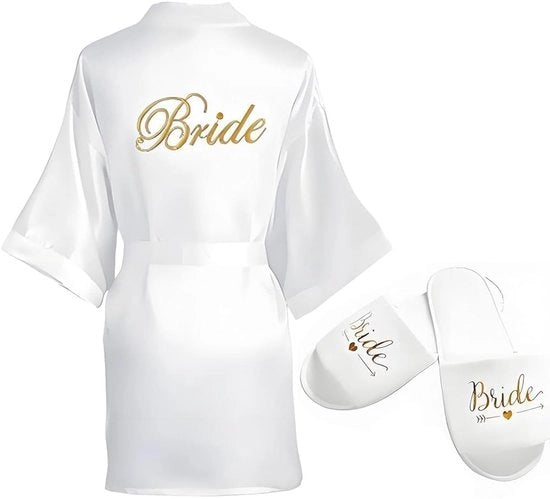 Abbigliamenti da Bagno per Sposa, Camici da Sposa, Abbigliamenti da Bagno per Sposa per Donne, Pantofole da Bagno per Camici da Sposa per Donne, Festa in Piscina e Festa in Pigiama per Donne