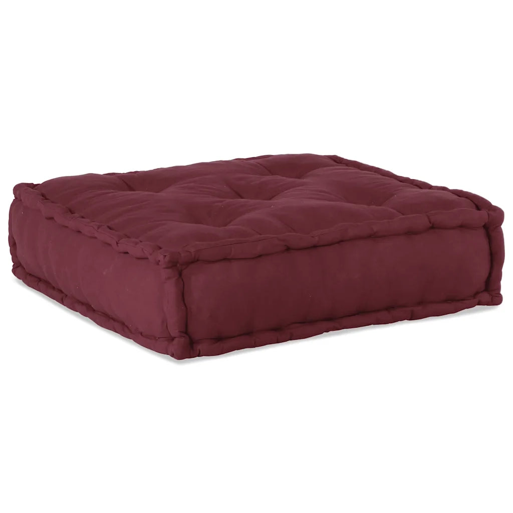 vidaXL Pouf Modulare Marrone Rossiccio 70x70x54 in Tessuto