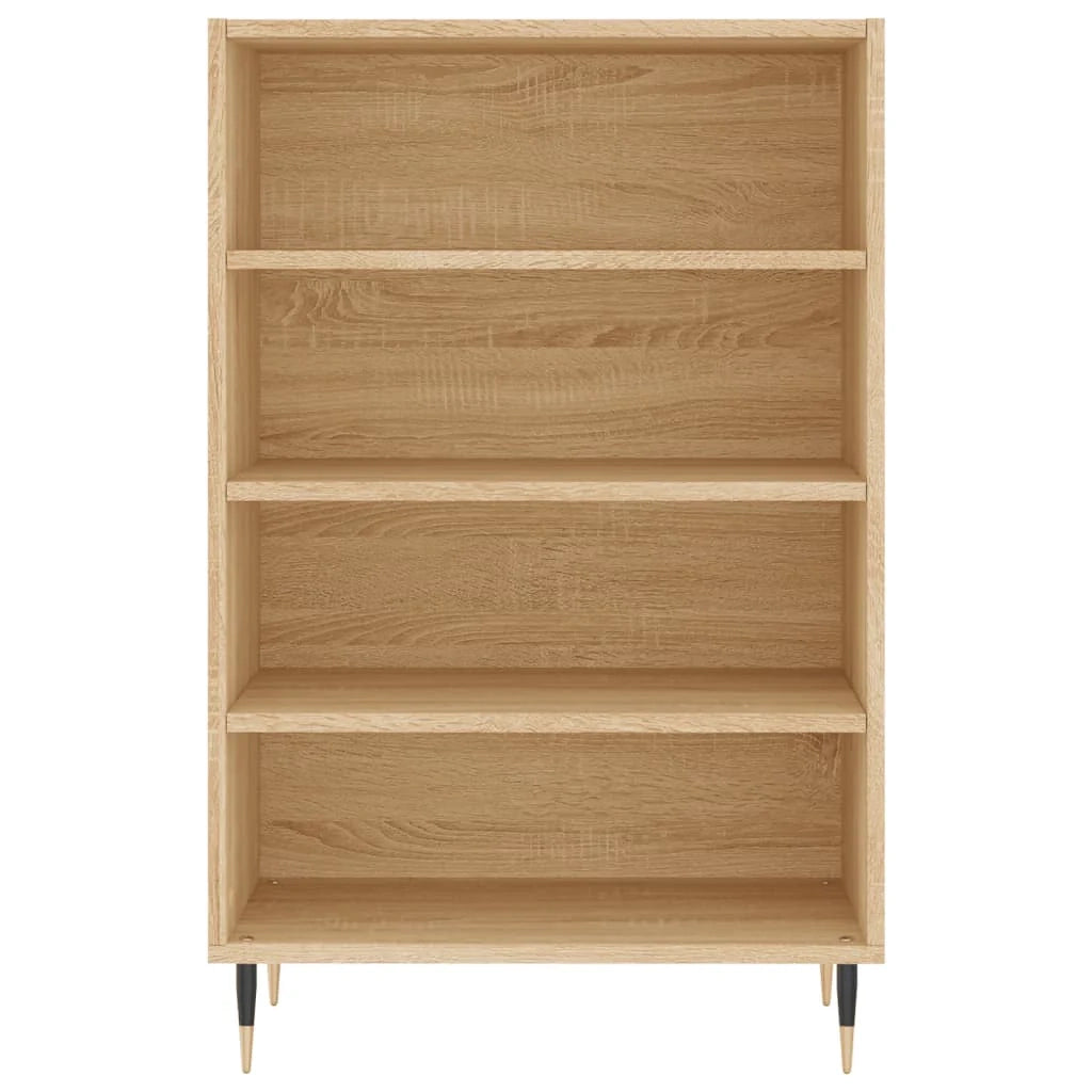 Buffet credenza cassettiera armadio mobile contenitore organizer cucina soggiorno salotto rovere Sonoma alto 57 x 35 x 90 cm legno ingegnerizzato marrone 02_0034075
