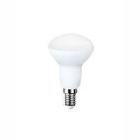 Lampadina a led semi bulbo bianco 6W E14 3000K