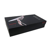 OXFORD Ghiera Argento Anticato, Posate Set 75 Pz, Scatola Colore: Trasparente, Ghiera: Argento