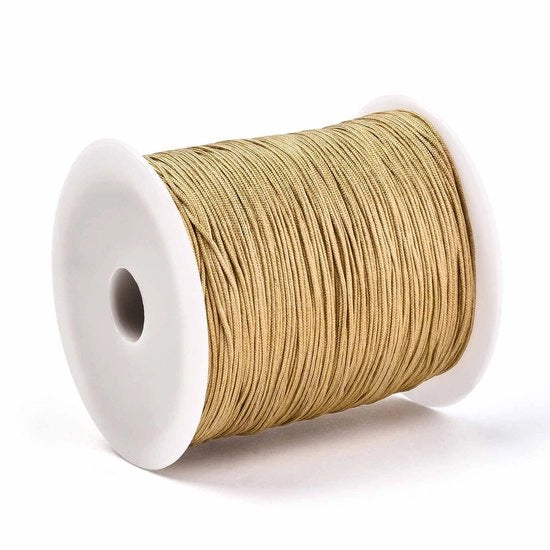 Filamento in Nylon 1mm - Corda per Macramè - Per la Creazione di Gioielli - Materiale Sostenibile - 260-280m/Rol - Filamento per Macramè