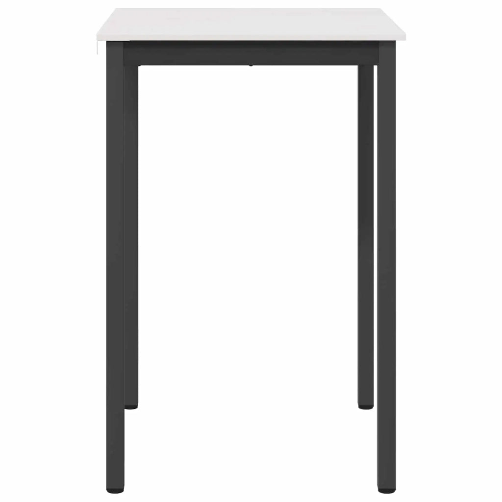 Tavolo da bar Bianco 70 x 70 x 105 cm Pino massello 892800