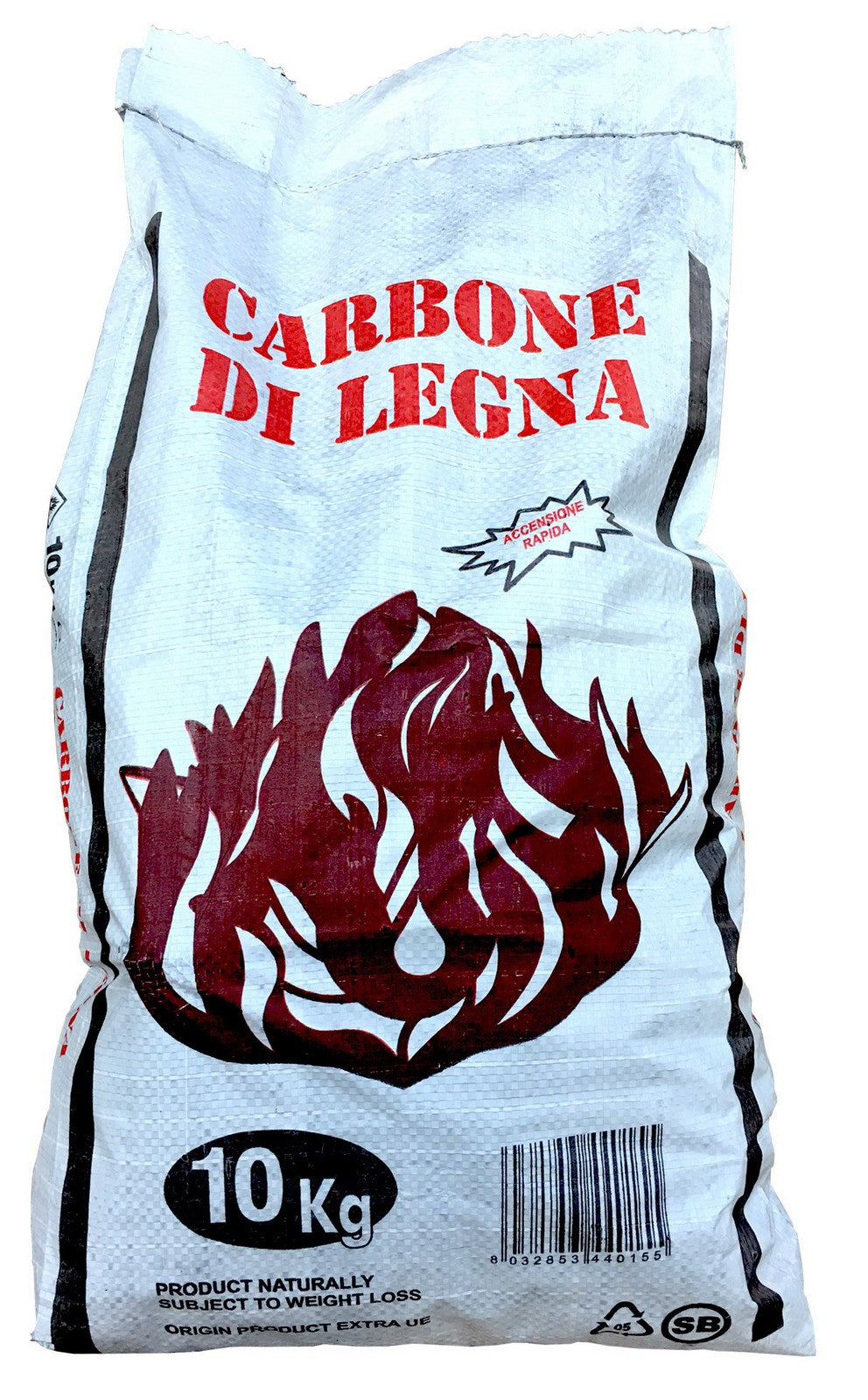 carbone 'professional' in sacchi da kg.10 cod:ferx.94018