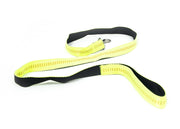Guinzaglio Con Moschettone Per Animali Domestici Modello Color Doggy 120cm - 120cm - Verde Fluo