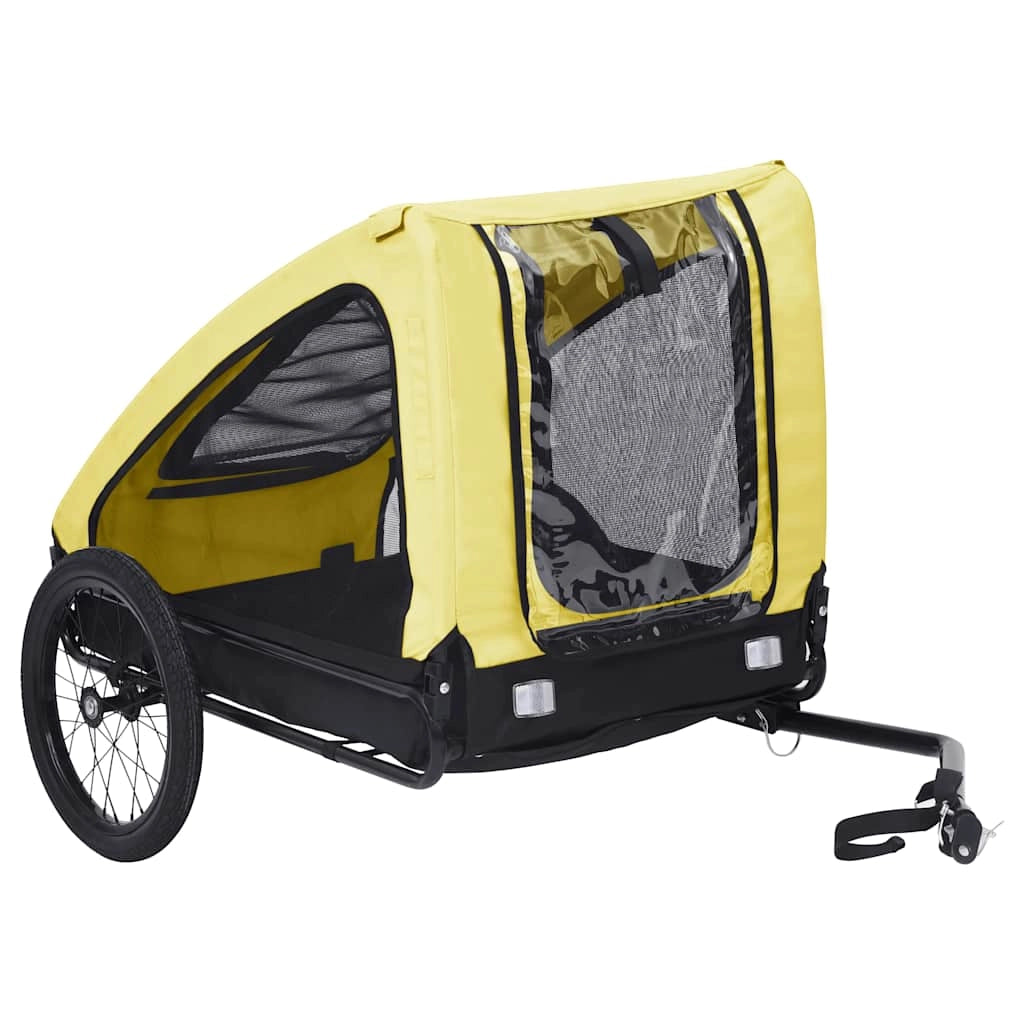 Rimorchio/carrello giallo per animali domestici 02_0044317