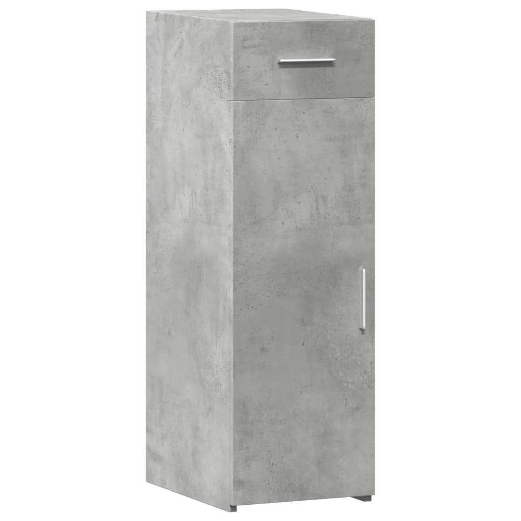 Buffet credenza cassettiera armadio mobile contenitore organizer per cucina soggiorno salotto 30 x 42,5 x 93 cm legno ingegnerizzato grigio 02_0031863