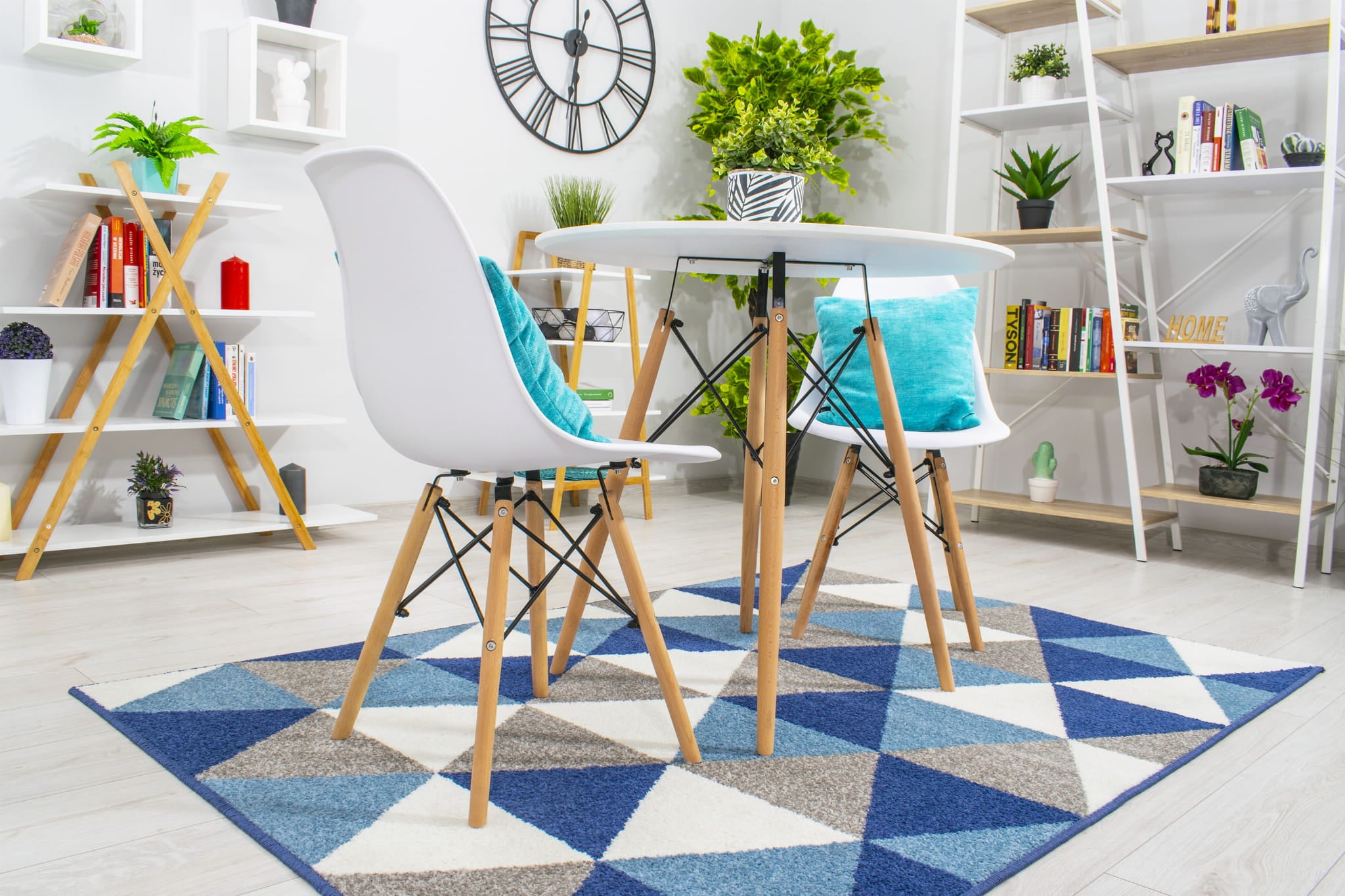 Valora KOVA TODI Tavolo rotondo 80cm - Bianco