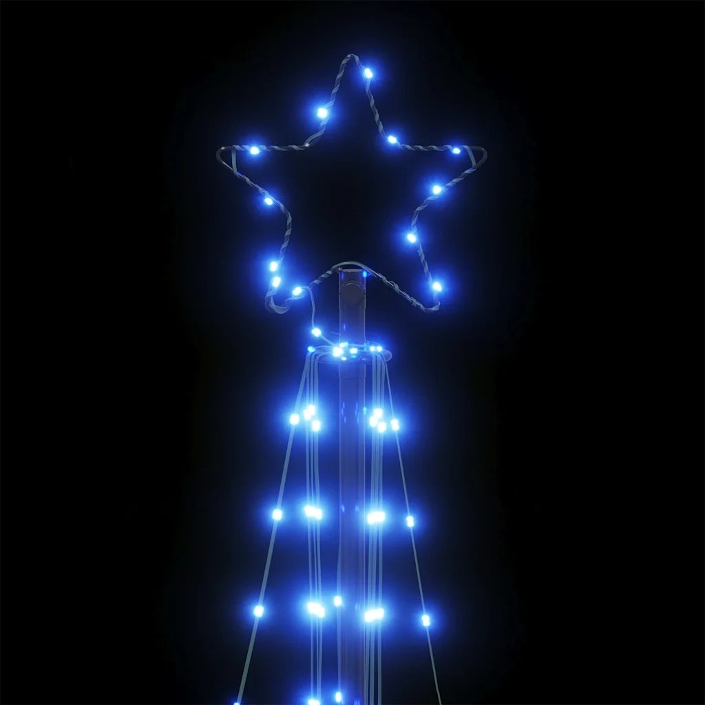 vidaXL Albero di Natale a LED 363 LED Blu 182 cm