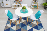 Valora KOVA TODI Tavolo rotondo 80cm - Bianco