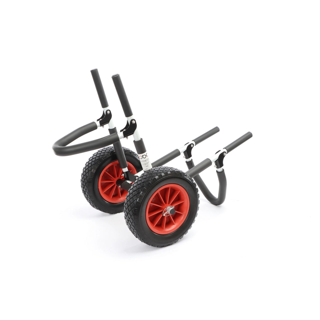 Toboli Carrello di trasporto per 1 tavola da surf SUP Richiudibile Max 45 kg Pneumatici in PU