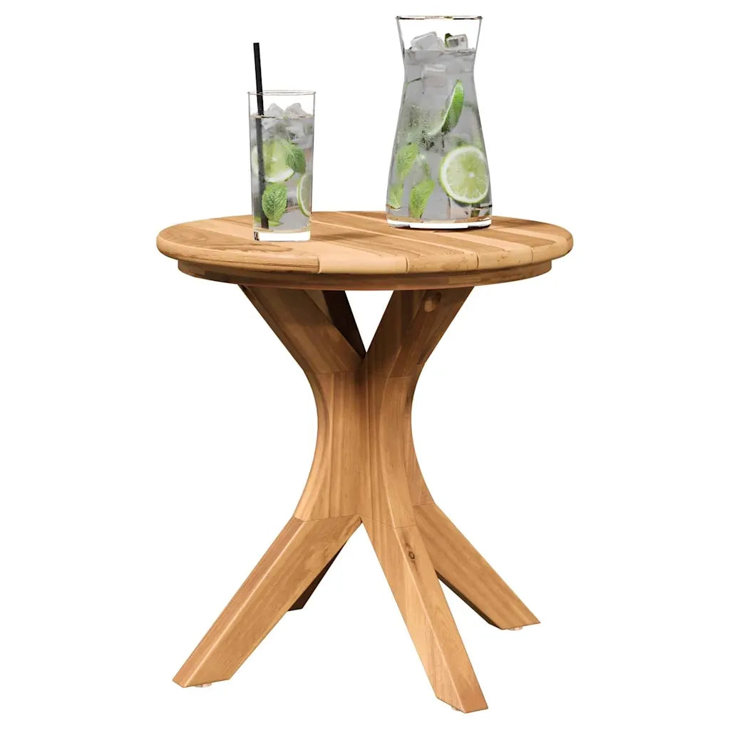 Tavolo laterale Marrone 40 x 40 x 41 cm Legno di teak solido 42006357