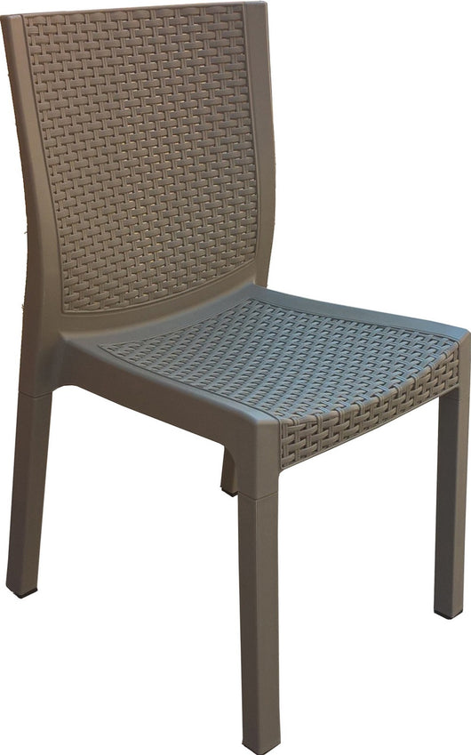 sedia rattan panarea tortora cod:ferx.94046