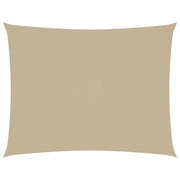 Parasole a vela | Telo Ombra | Vela da ombra Oxford Rettangolare 2x3,5 m Beige