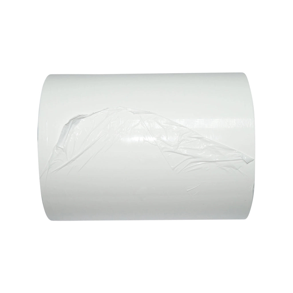Rotolo Stretch Film per Rotoballe Bianco 330 mm x 25 µm x 1800 m con Protezione UV, Agricolo, Imballaggio Fieno Breckner Germany