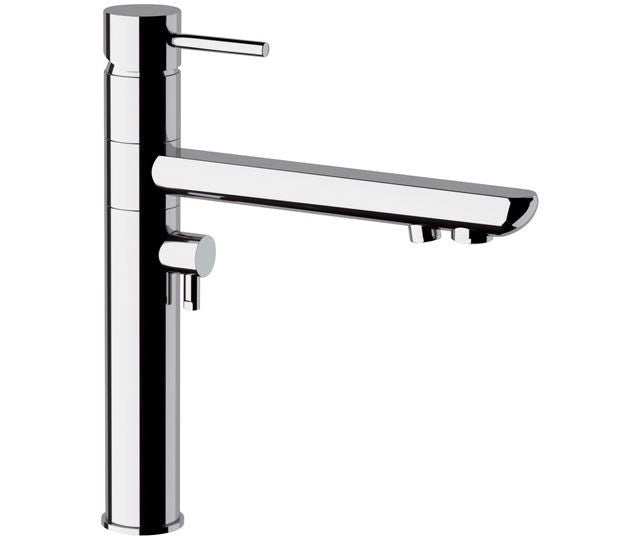 Miscelatore serie suvi lavello minimale a tre vie di ingresso con bocca girevole