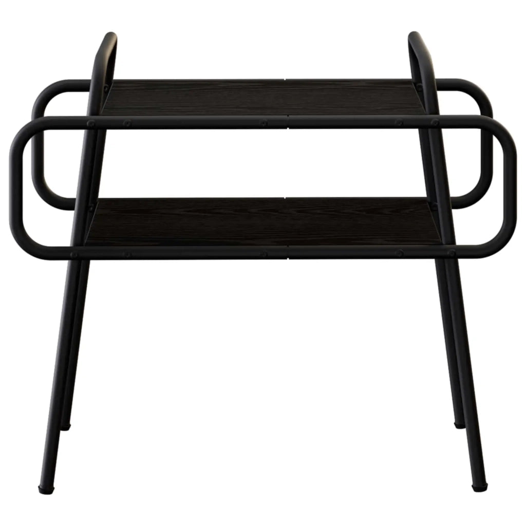 Tavolino da salotto Rovere Nero 60 x 30 x 51 cm 8007756
