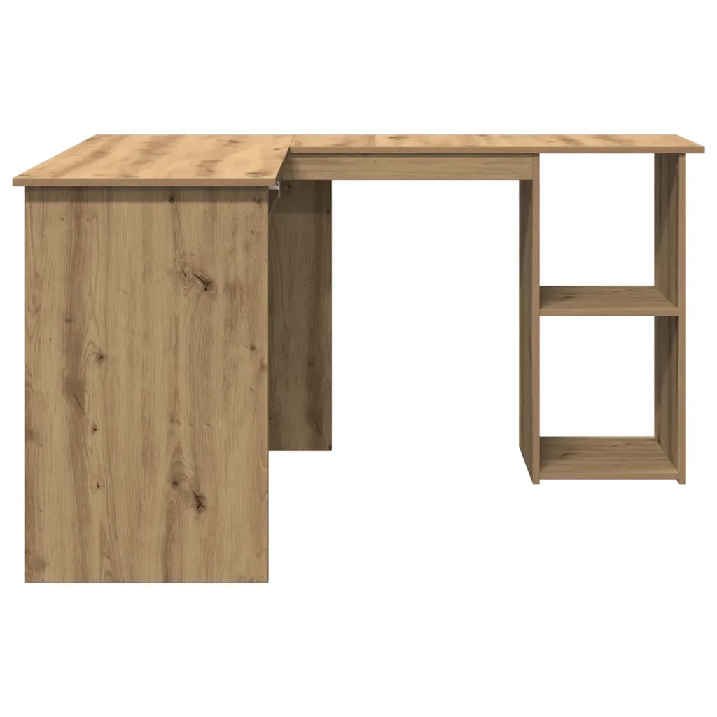 Scrivania Angolo Artigianale 120x140x75 cm Legno Multistrato