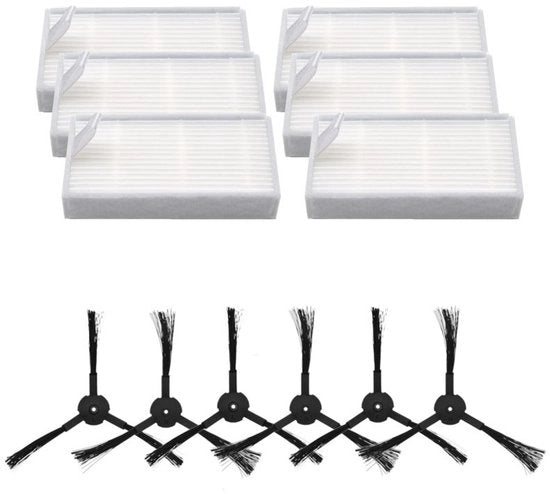 Accessori per aspirapolvere robot - filtro di sostituzione - 12 pezzi - compatibile con ilife V5s V3 V5 V3s, Medion