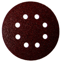 dischi abrasivi velcrati 8 fori mm.125 gr. 80 cod:ferx.94062