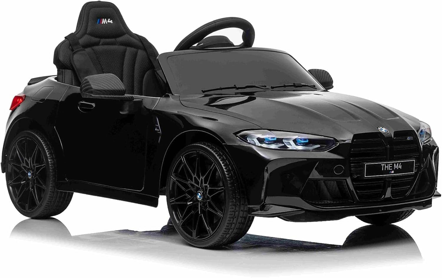 Macchina Elettrica per Bambini Licenza Ufficiale Bmw M4 10,8V 3,1Ah Nero
