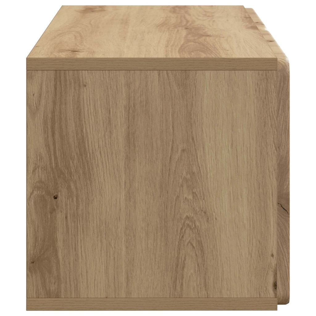 Mobile Porta TV da Muro Rovere Artigianale 59,5 x 31 x 30 cm