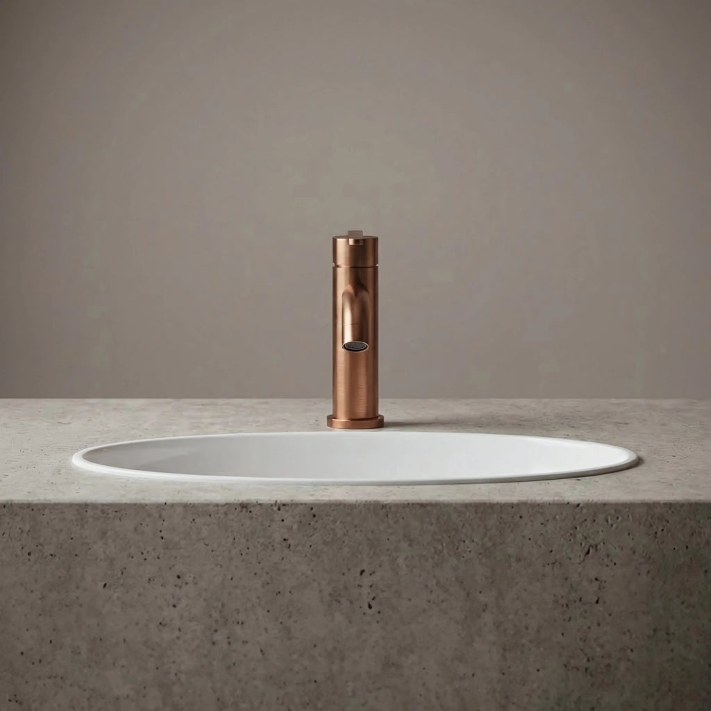 Rubinetto Da Bagno Rea Ontario Brush Copper