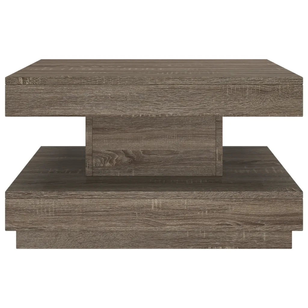 Tavolino da Salotto Grigio 60x60x35 cm in MDF 286098