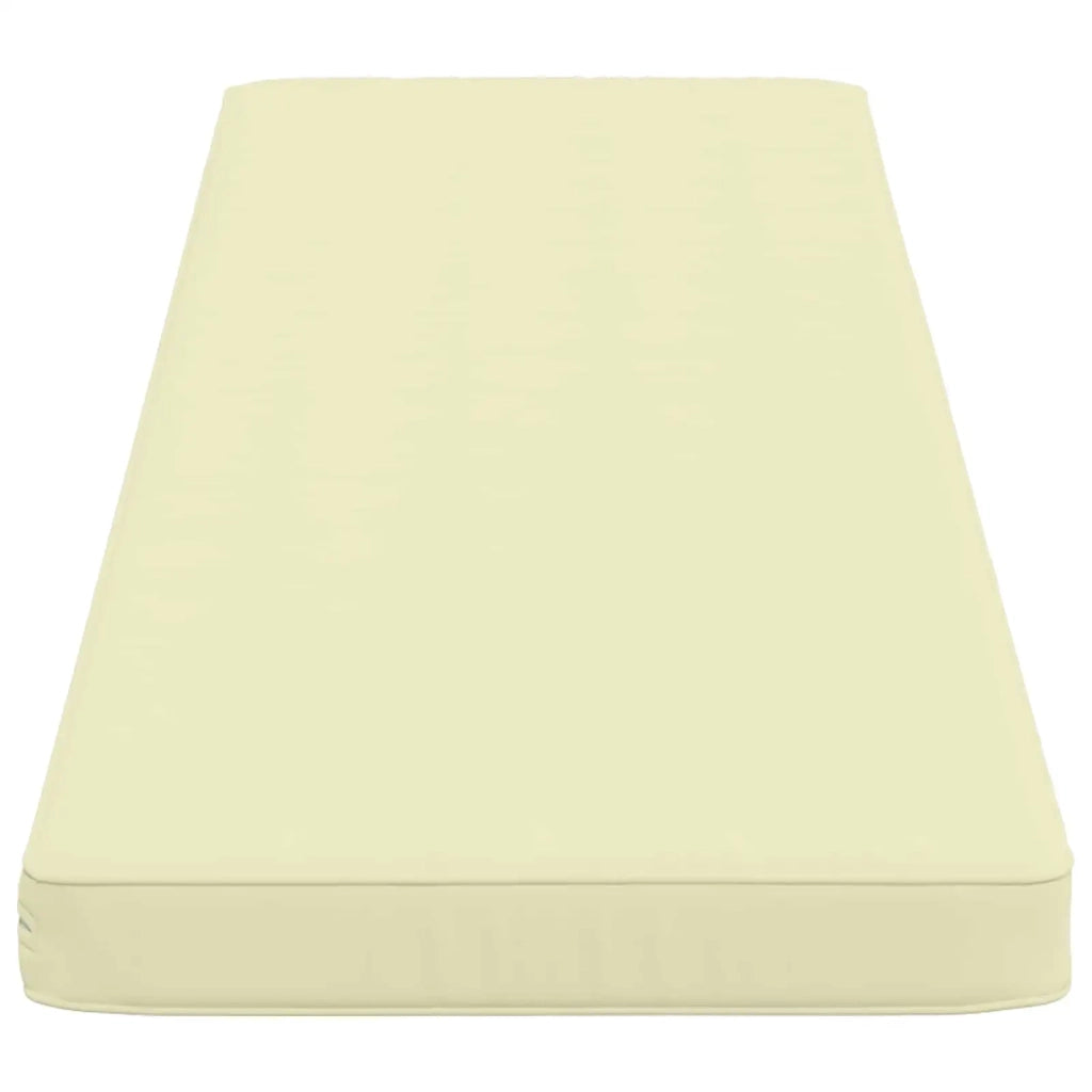 Cuscini per Panchina a 2 Pezzi VUGHT 2 pz 100% Poliestere Crema 951435