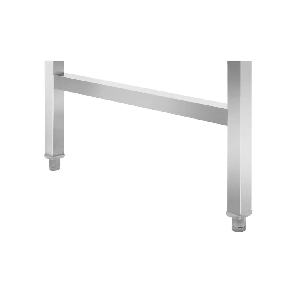 Tavolo da lavoro pieghevole 60 x 180 cm portata 230 kg acciaio inox 14_0003709