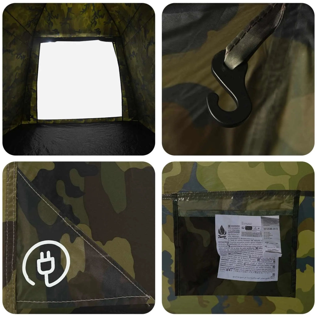 Tenda da pesca con rilascio rapido persona Camouflage Leggero 42042280