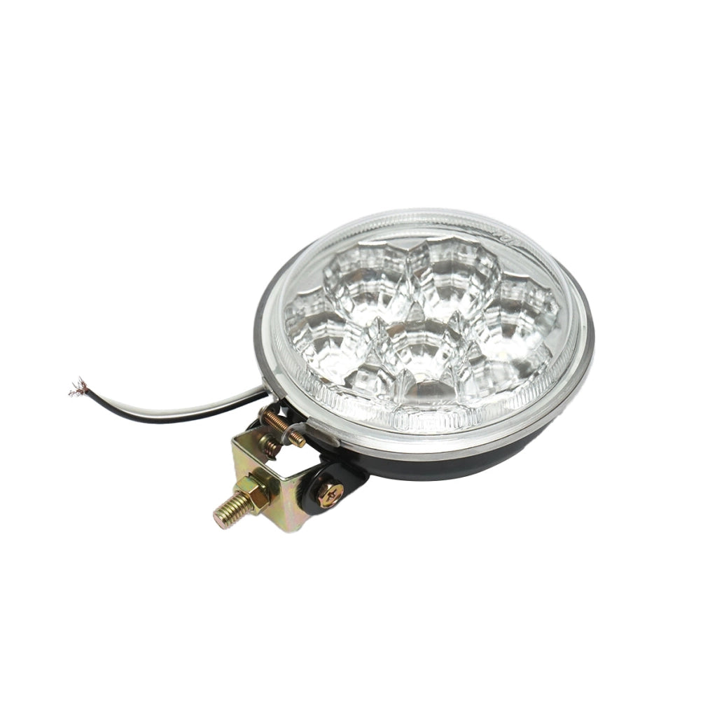 Lampada da lavoro, proiettore con 8 LED, 10-60V, 24W, 114mm, Breckner Germany