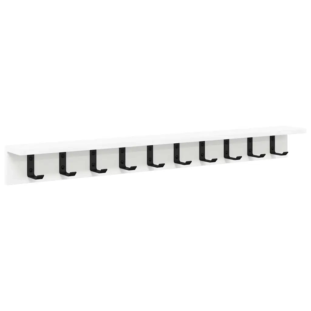 Appendiabiti a muro Bianco 100 x 10,5 x 10,5 cm CFW4734125
