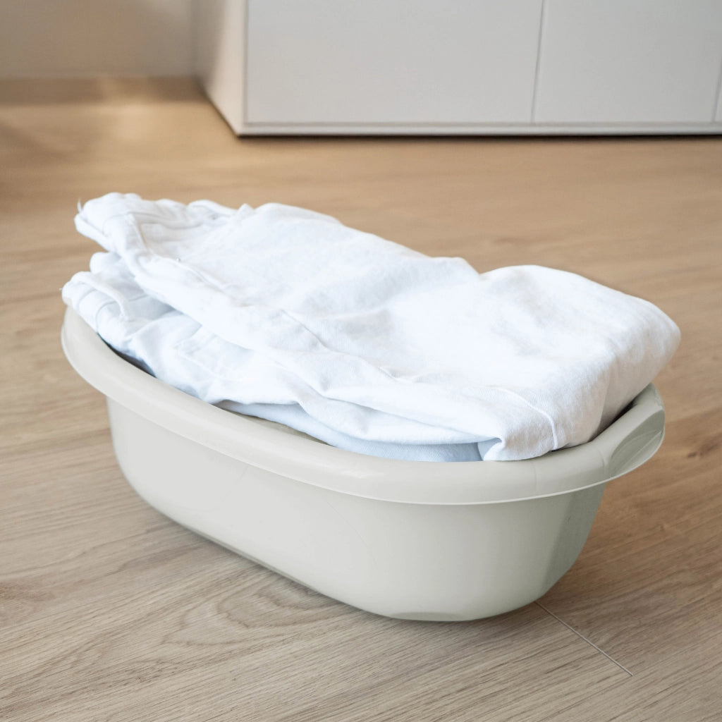 Bacinella in plastica KADAX da 12 litri, ovale, con manici