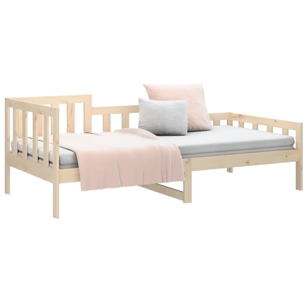 Dormeuse senza Materasso 80x200 cm in Legno Massello di Pino 820721