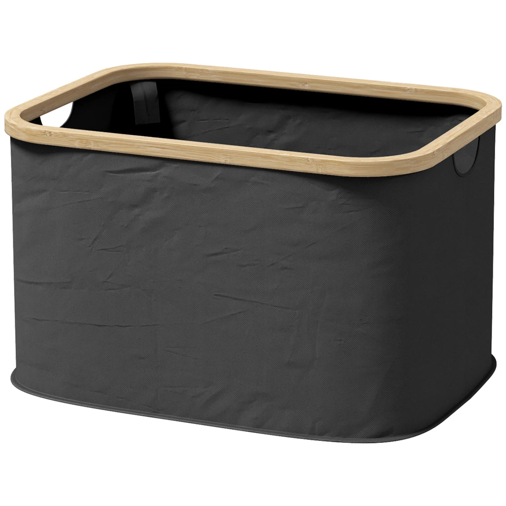 Cestino per bucato pieghevole 36 L ¨C zephmum ¨C grigio tessuto