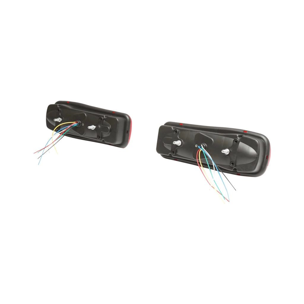 Set di lampade posteriori per camion con LED, 350x150 mm, 24V, Breckner Germany.