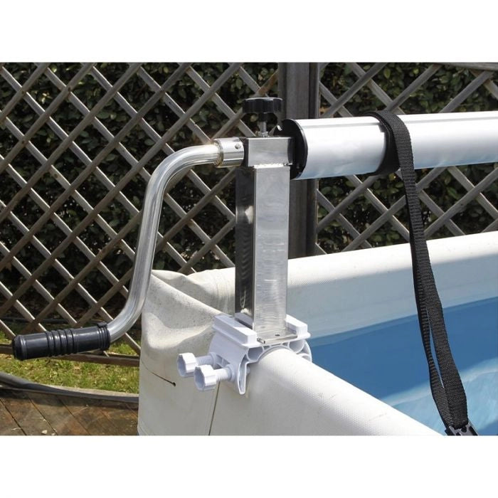 Rullo avvolgitore telescopico PREMIUM per piscine fino a 5,55 m di larghezza