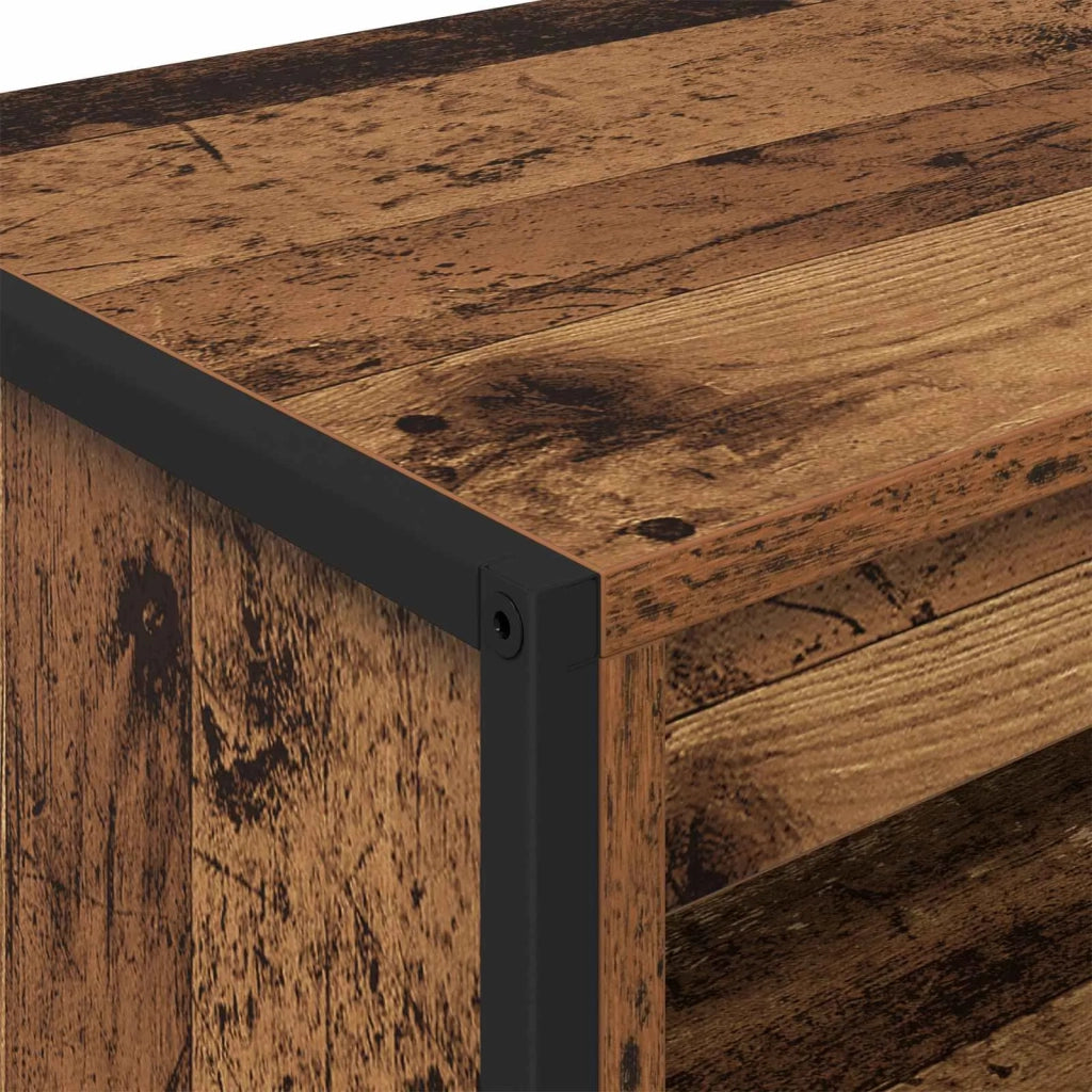 Credenza | Armadi alti Legno vecchio 60 x 36 x 200 cm Legno multistrato