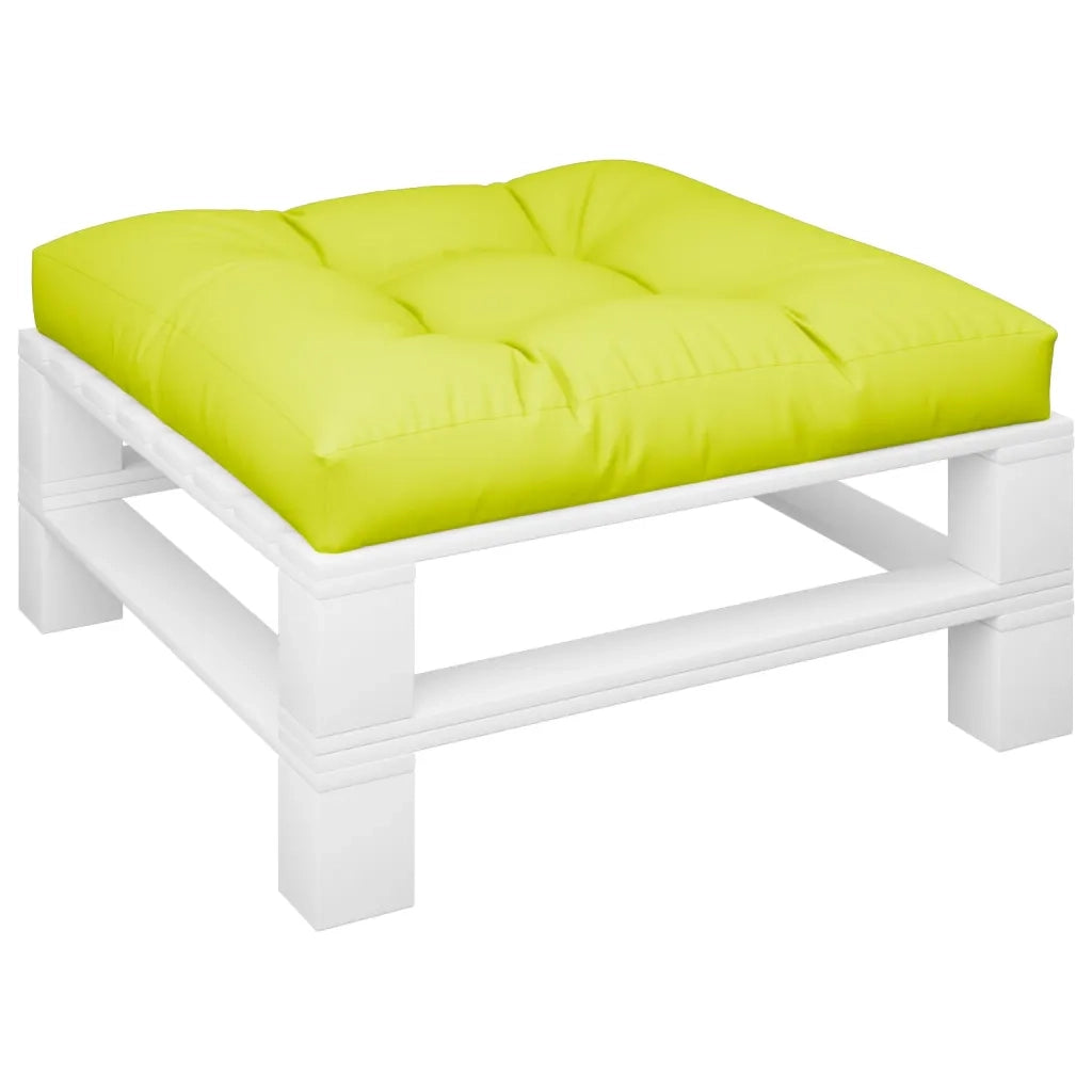 Cuscino per Divano-Cuscini per Sofa Pallet Verde Brillante 80x80x12 cm